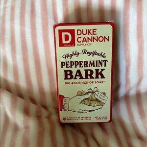 Duke Cannon Peppermint Bark Soap - Red